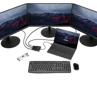 Përshtatës StarTech.com, USB-C në DisplayPort, 4K, 30Hz, i zi