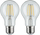 Llambë LED Paulmann 28856, E27, 5W 2700K, transparente, set 2 copë