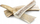 Shpërblim për qen 4DOGS Halved Deer Antler Standard L, brirë dreri natyral, i prerë më dysh, ngjyrë natyrale