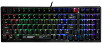 Гејминг тастатура A4Tech Bloody S98, механичка, RGB, црна