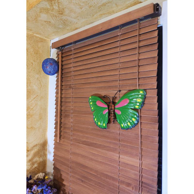 Fluturë zbukuruese Saska Garden Butterfly, metal, 26 cm, jeshile