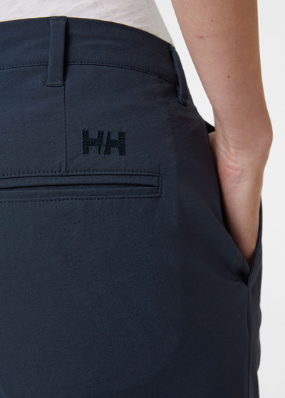 Pantallona të shkurtra Helly Hansen Siren, softshell, UPF 50+, blu e errët