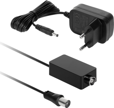 Antena jashtme TV Cabletech, directionale, DVB-T2 HD, me filter LTE edhe përforcues