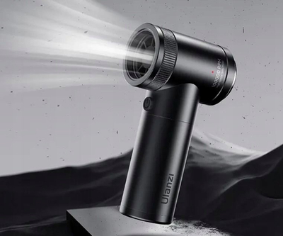 Fryrës ajri multifunksional Ulanzi UL4596, 100000 RPM, USB C, i zi