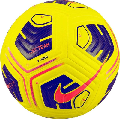 Top futbolli Nike Academy Team FZ7540 710, madhësi standarde, material sintetik, e verdhë