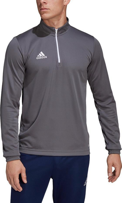 Bluzë sportive Adidas Entrada 22 Training Top H57546 për burra, material poliestër, ngjyrë e zezë