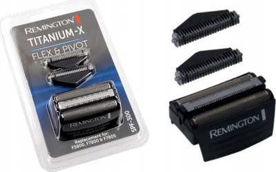 Kokë rroje Remington SPF300, metal titanium, për F5800 F7800 F4900, ngjyrë argjendtë