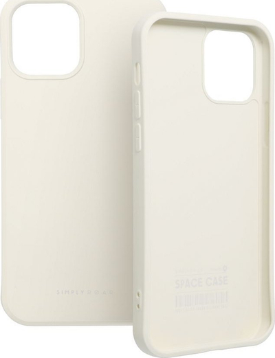 Futrollë Roar Space Case për Samsung Galaxy S24 Plus, silikoni TPU, mbrojtëse e pasme, bezhë
