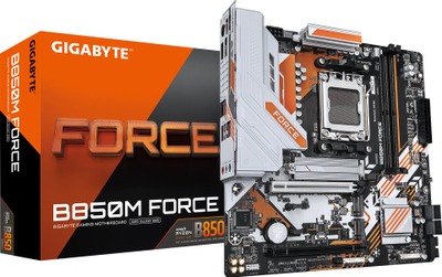 Pllakë amë Gigabyte B850M FORCE, AMD AM5, Micro ATX, DDR5