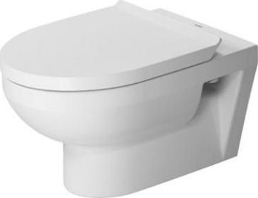 WC ѕидна шолја Duravit DuraStyle Basic Rimless, 36.5 x 54 cm, со капак, бела
