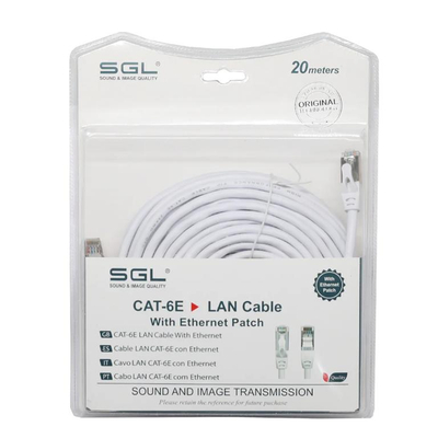 Kabllo interneti CAT-6E 20 m – SGL