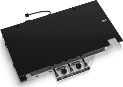 Bllok uji Alphacool Eisblock Aurora RTX 4070 Ti ROG Strix, me backplate, RGB, transparent