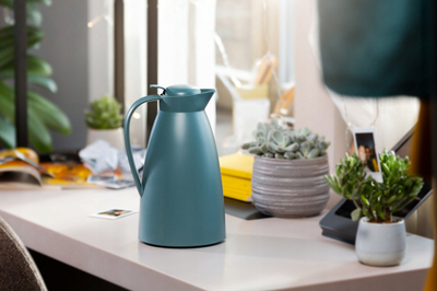 Termus Alfi Eco Vacuum Jug, 1L, plastik pa BPA, jeshile e errët