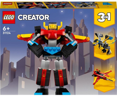 Комплет LEGO® Creator 3in1 31124 Super robot, 159 парчиња