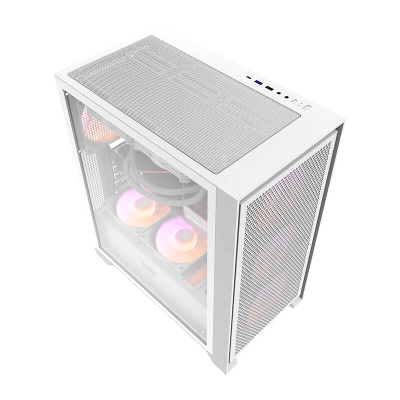 Kuti kompjuteri Darkflash DRX70 MESH (e bardhë) B 4 ventilatorë RGB