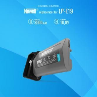 Bateri për aparat fotografik Newell LP-E19, zëvendësuese, Li-ion
