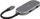 Docking station USB C Deltaco USBC HDMI26, 3x USB A, SD microSD RJ45 HDMI, argjendtë