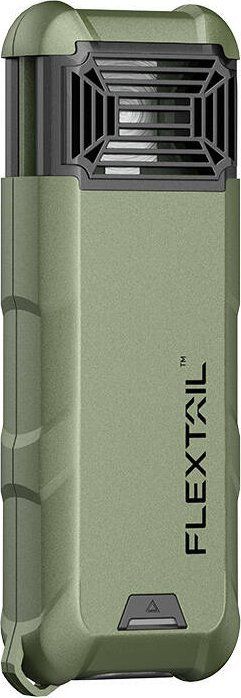 Aparat kundra mushkonjave Flextail Max Repel S, portativ, me bateri, jeshil ushtarak