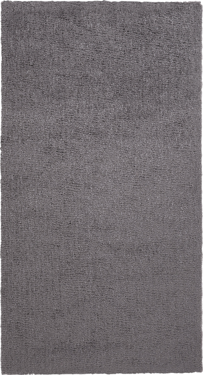 Tapet Beliani Shaggy DEMRE, 80x150 cm, poliester, gri e errët