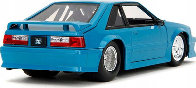 Maket makine Jada Toys Fast &amp; Furious 1989 Ford Mustang GT, metal, shkalla 1:24