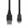 Kabllo iBOX, USB A / Micro-USB B, 1.8 m, e zezë