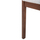 Karrige ngrënie Oikonomou NERO HM9972, dru rubberwood walnut, ulëse stof gri, set 2 copë