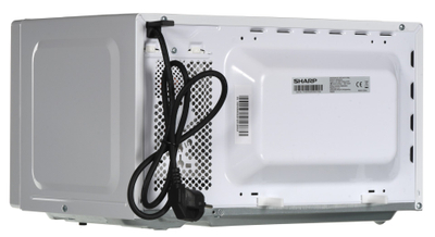 Furrë me mikrovalë Sharp YC-MG02EW, 20L, 800W, e bardhë
