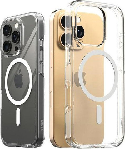 Kuti telefoni Araree Duple M për iPhone 16 Pro Max, 6.9", me MagSafe, transparente