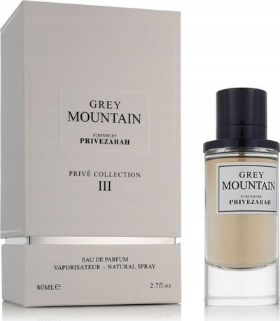 Parfum Prive Zarah Grey Mountain, Eau de Parfum, 80ml, për burra