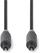 Kabllo audio optike Nedis TosLink, 1 m, anthracite
