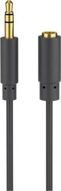 Kabllo zgjatëse audio Goobay, AUX 3.5 mm, 5 m, e zezë