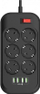 Kabllo zgjatese ColorWay CW-CHE64B, 6 dalje, kabllo 2 m, e zezë