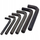 Set çelsash imbus JCB Rockforce, 6 copë, 12-24mm, i zi