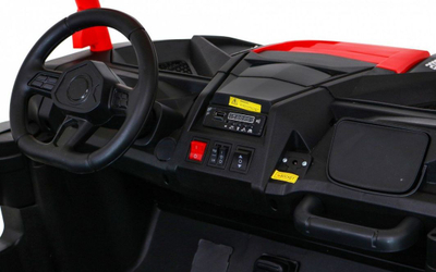 Makina elektrike lodër Strong Racing Buggy, për 2 fëmijë, motor brushless, e kuqe