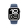 Apple Watch Series 10 GPS, 42mm, Silver Aluminum Case with Denim Sport Band, M/L