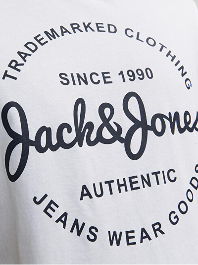 Maicë për meshkuj Jack&Jones, e bardhë