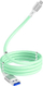 Kabllo Denmen USB-A në USB-C, 1m, mint