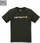 Bluzë T-shirt Carhartt Core Logo, pambuk i trashë, XS, jeshile e errët