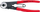 Gërshërë për kabllo çeliku Knipex 9561150, 150mm, me dorezë plastike të kuqe