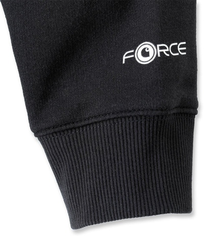 Bluzë Carhartt Force për gra, fleece, përmasa L, e zezë