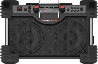 Radio kantieri PerfectPro ROCKHART 18V, Bluetooth DAB+, AMPShare, e zezë