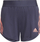 Pantallona të shkurtra adidas 3S KN Short Jr HE2098, për goca, poliestër, blu navy