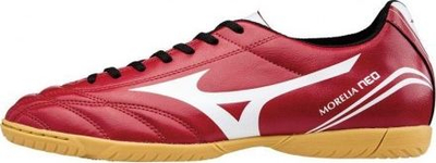 Atlete futbolli Mizuno Indoor Morelia Neo CL, 40.5, të kuqe / bardha