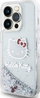Çakord telefoni Hello Kitty HKHCP14LLIKHET, për iPhone 14 Pro 6.1", e tejdukshme me shkëlqim, argjendi