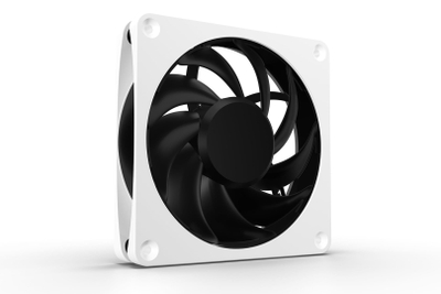 Ventilator PC Alphacool Apex Stealth Metal 120mm, i bardhë