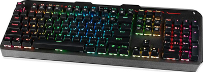 Tastierë Modecom Volcano Hammer, mekanike Outemu Blue, RGB, gjermane
