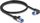 Kabllo rrjeti DeLOCK RJ45 Cat.6A S/FTP, 0.5m, konektor drejt edhe i kënduar, gri