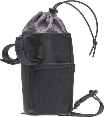Çantë biçiklete Blackburn Outpost Carryall, për bidona dhe gjëra personale, e zezë