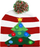 Kapelë festive BQ52K Christmas LED, drita RGB, madhësi universale, shumëngjyrëshe