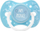 Biberon Cuponi Infant Prince, silikon, 0m+, blu